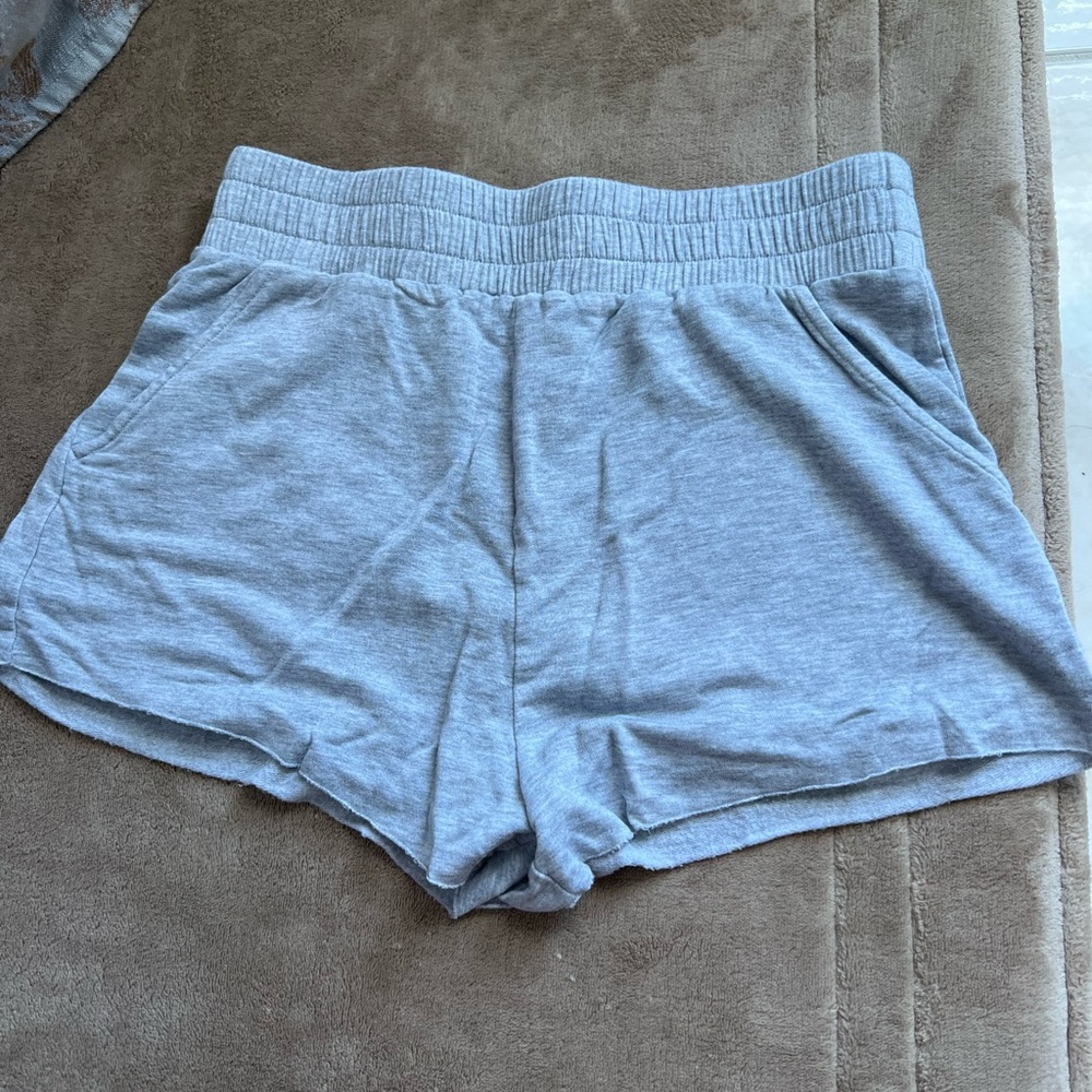 Gray Sweatshorts